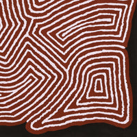 Aboriginal Artwork by Valerie Napanangka Marshall, Pikilyi Jukurrpa (Vaughan Springs Dreaming), 61x61cm