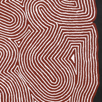 Aboriginal Artwork by Valerie Napanangka Marshall, Pikilyi Jukurrpa (Vaughan Springs Dreaming), 91x91cm