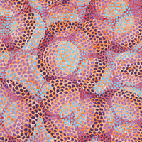 Aboriginal Artwork by Vanessa Nampijinpa Brown, Pamapardu Jukurrpa (Flying Ant Dreaming) - Warntungurru, 91x91cm