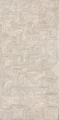 Aboriginal Artwork by Walter Jangala Brown, Tingari Cycle, 183x91cm