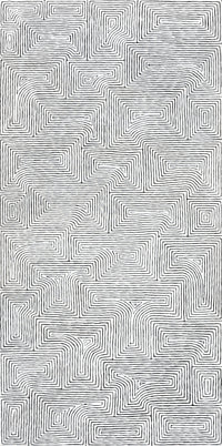 Aboriginal Artwork by Walter Jangala Brown, Tingari Cycle, 183x91cm