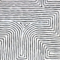 Aboriginal Artwork by Walter Jangala Brown, Tingari Cycle, 183x91cm