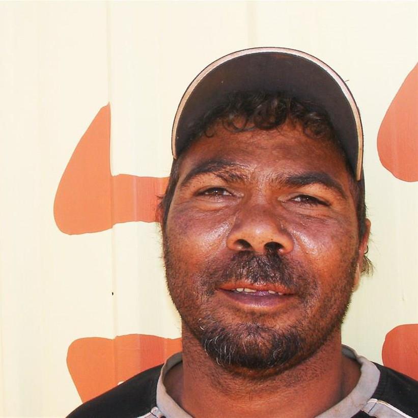 Aboriginal Artwork by Walter Jangala Brown, Tingari Cycle, 183x91cm