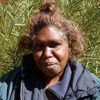 Aboriginal Artwork by Wilma Napangardi Poulson, Birds that live around Yuendumu, 76x61cm