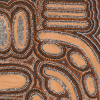 Aboriginal Artwork by Zarissa Napangardi Michaels, Lappi Lappi Jukurrpa, 91x76cm