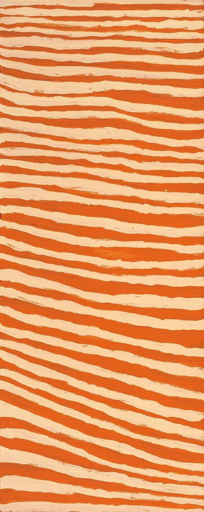 Aboriginal Artwork by Alice Nampitjinpa Dixon, Tali Tali - Sandhills, 100x40cm