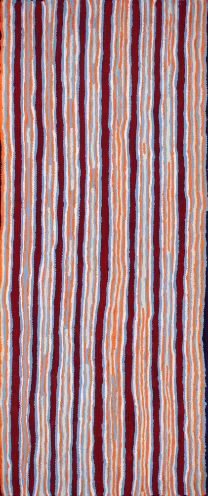 Aboriginal Artwork by Alice Nampitjinpa Dixon, Tali Tali - Sandhills, 183x77cm