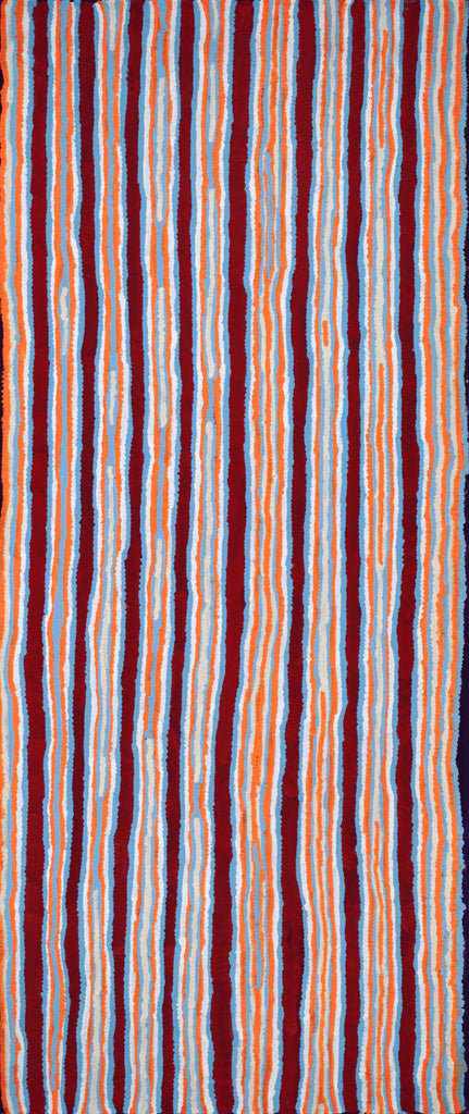 Aboriginal Artwork by Alice Nampitjinpa Dixon, Tali Tali - Sandhills, 183x77cm