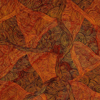 Aboriginal Artwork by Alison Pantjiti Napurrula Multa, Kungkaku Puturru - Women's Hairstring Dreaming, 122x101.5cm