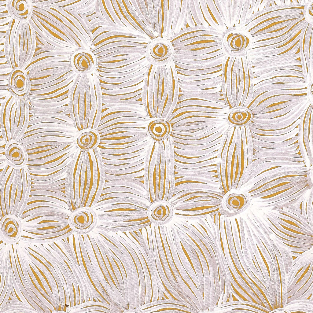 Aboriginal Artwork by Alison Watson, Kapi Tjurkurpa Kumanara Bore, 76x61cm
