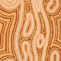 Aboriginal Artwork by Amanda Nakamarra Curtis, Lappi Lappi Dreaming, 122x30cm