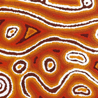 Aboriginal Artwork by Amanda Nakamarra Curtis, Lappi Lappi Dreaming, 46x46cm