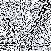 Aboriginal Artwork by Andrea Nungarrayi Wilson, Lukarrara Jukurrpa, 76x61cm