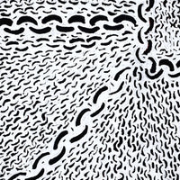 Aboriginal Artwork by Andrea Nungarrayi Wilson, Lukarrara Jukurrpa, 76x61cm