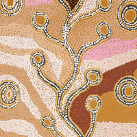 Aboriginal Artwork by Angela Watson, Minyma Tjukurpa, 81x41cm