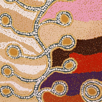 Aboriginal Artwork by Angela Watson, Minyma Tjukurpa, 81x41cm