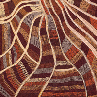 Aboriginal Artwork by Angela Watson, Walka Wiru Ngura Wiru, 122x61cm