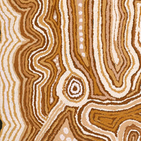 Aboriginal Artwork by Angkaliya Nelson, Kungkarangkalpa (Seven Sisters Story), 91x61cm