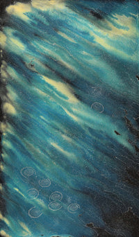 Aboriginal Artwork by Athena Nangala Granites, Napaljarri-warnu Jukurrpa (Seven Sisters Dreaming), 183x107cm