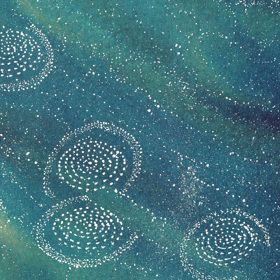 Aboriginal Artwork by Athena Nangala Granites, Napaljarri-warnu Jukurrpa (Seven Sisters Dreaming), 183x107cm
