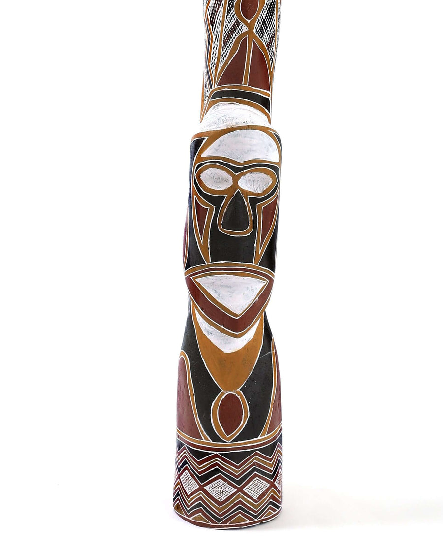 Aboriginal Artwork by Balku Wunuŋmurra, Wayin ga Mokuy (Bird & Spirit) Sculpture