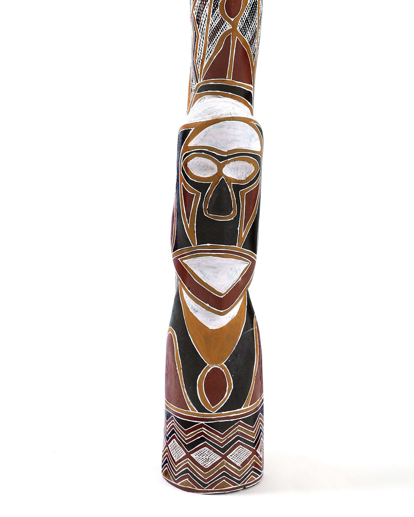 Aboriginal Art by Balku Wunuŋmurra, Wayin ga Mokuy (Bird & Spirit) Sculpture - ART ARK®