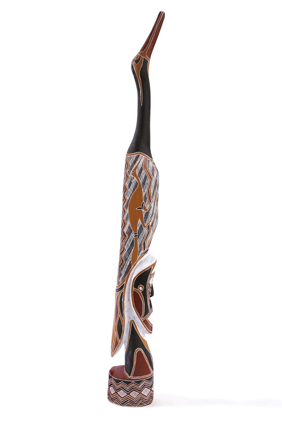 Aboriginal Artwork by Balku Wunuŋmurra, Wayin ga Mokuy (Bird & Spirit) Sculpture