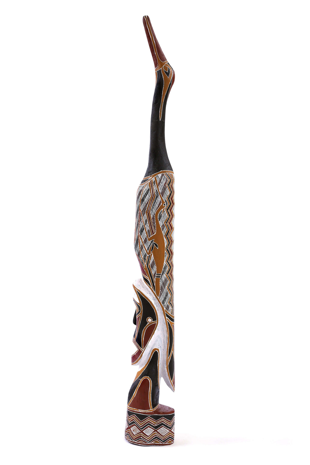 Aboriginal Artwork by Balku Wunuŋmurra, Wayin ga Mokuy (Bird & Spirit) Sculpture