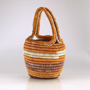 Aboriginal Artwork by Banbalmirr Bidingal, Bathi (woven basket) - ART ARK®