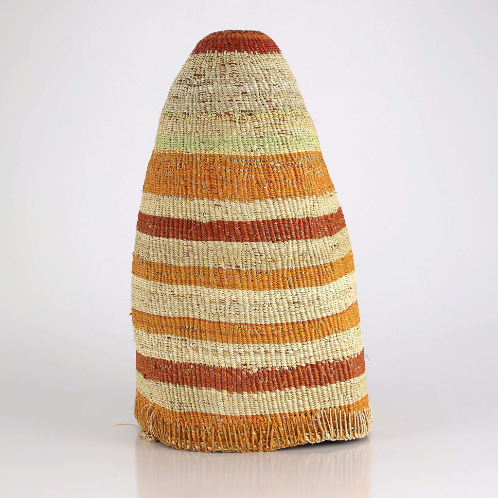 Aboriginal Artwork by Banbalmirr Bidingal, Bol'pu (woven dilly bag)