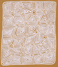 Aboriginal Artwork by Carol Young, Walka Wiru Ngura Wiru, 71x60cm
