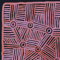 Aboriginal Artwork by Carol Young, Walka Wiru Ngura Wiru, 91x45cm