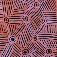 Aboriginal Artwork by Carol Young, Walka Wiru Ngura Wiru, 91x45cm