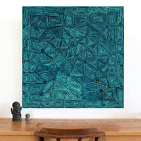 Aboriginal Artwork by Carol Young, Walka Wiru Ngura Wiru, 91x91cm