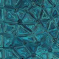 Aboriginal Artwork by Carol Young, Walka Wiru Ngura Wiru, 91x91cm