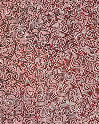 Aboriginal Artwork by Christine Nakamarra Curtis, Mina Mina Jukurrpa, 152x122cm
