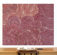 Aboriginal Artwork by Christine Nakamarra Curtis, Mina Mina Jukurrpa, 152x122cm