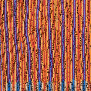 Aboriginal Artwork by Christine Napanangka Michaels, Lappi Lappi Jukurrpa, 122x76cm - ART ARK®