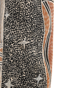 Aboriginal Artwork by Datjuluma Guyula Caroline, Milŋiyawuy, 168cm, Larrakitj - ART ARK®