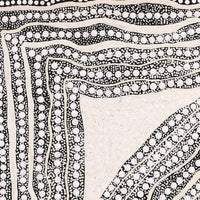 Aboriginal Artwork by Delvene Napangardi Langdon, Wanakiji Jukurrpa (Bush Tomato Dreaming), 46x46cm