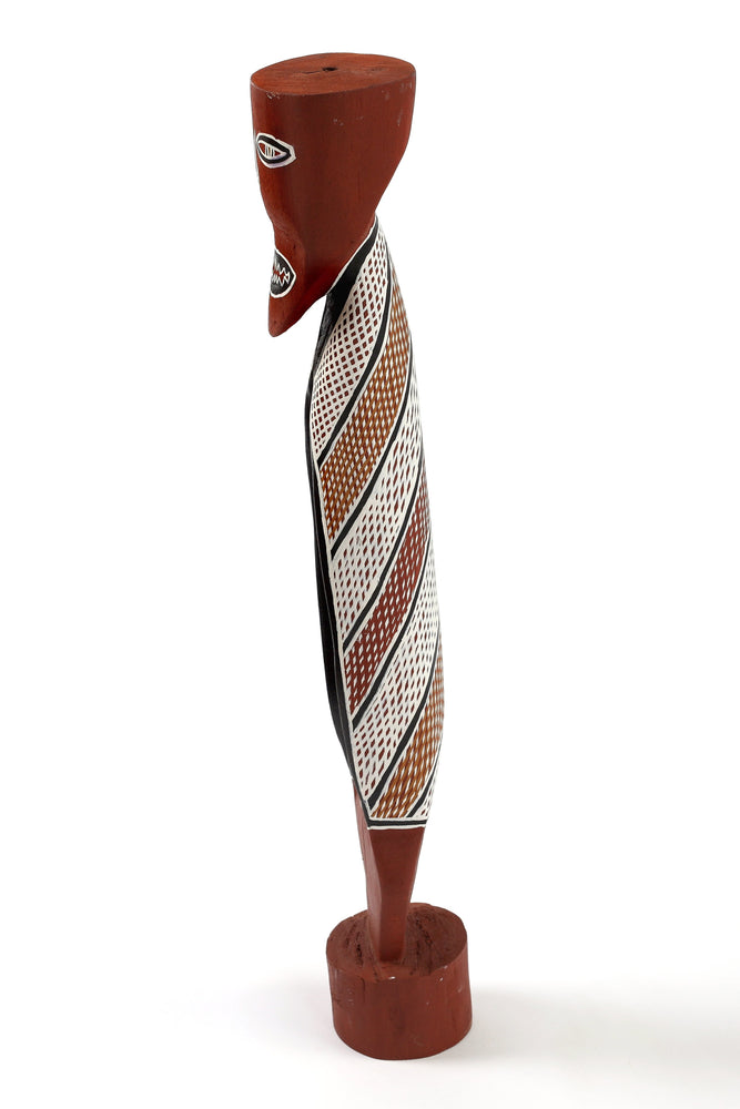 Aboriginal Artwork by Dhuŋgala Munuŋgurr, Mokuy Sculpture