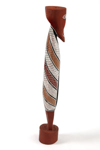 Aboriginal Artwork by Dhuŋgala Munuŋgurr, Mokuy Sculpture