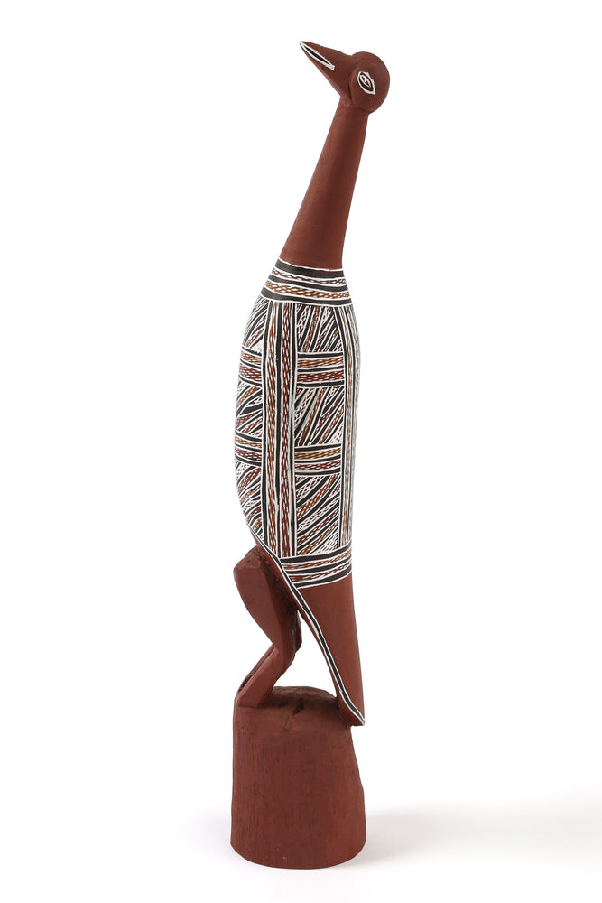 Aboriginal Artwork by Djalpat Wanambi, Wayin (Bird) Sculpture
