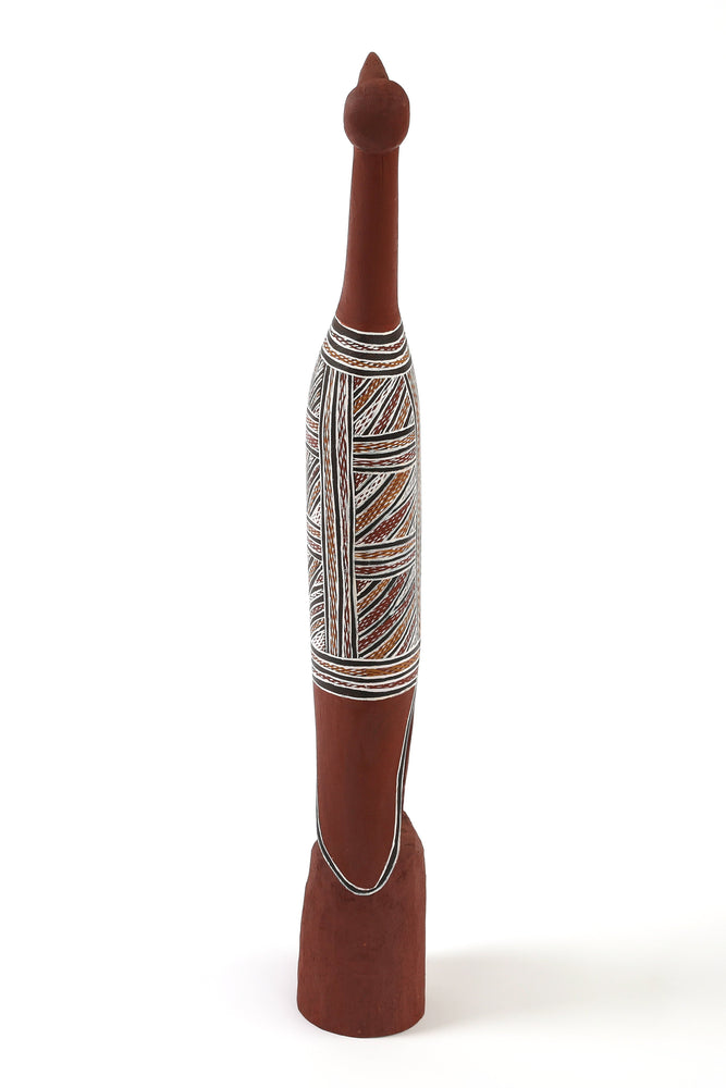 Aboriginal Artwork by Djalpat Wanambi, Wayin (Bird) Sculpture