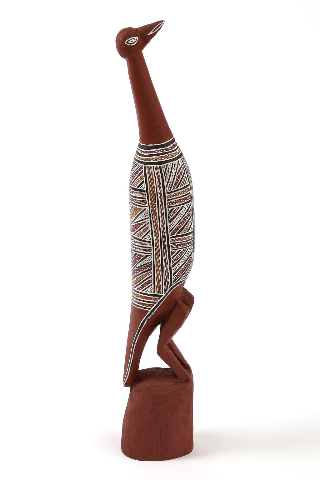 Aboriginal Artwork by Djalpat Wanambi, Wayin (Bird) Sculpture