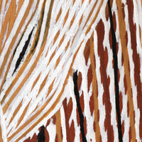 Aboriginal Artwork by Djambawa Marawili AM, Gurtha, 128x75cm Bark