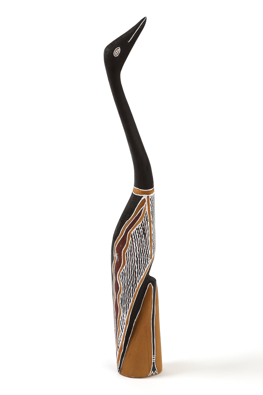 Aboriginal Artwork by Djimbalal Ŋurruwuthun, Wayin (Bird) Sculpture