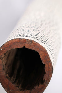 Aboriginal Artwork by Djirrirra Wunuŋmurra Yukuwa, Larrakitji, Buyku, 226cm