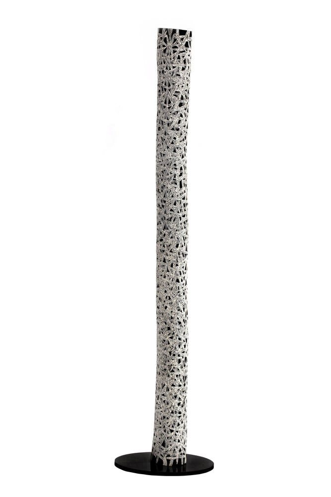 Aboriginal Artwork by Djirrirra Wunuŋmurra Yukuwa, Yukuwa, Larrakitj, 179cm