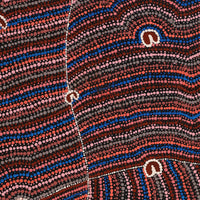 Aboriginal Artwork by Florence Nungarrayi Tex, Lappi Lappi Jukurrpa, 122x46cm